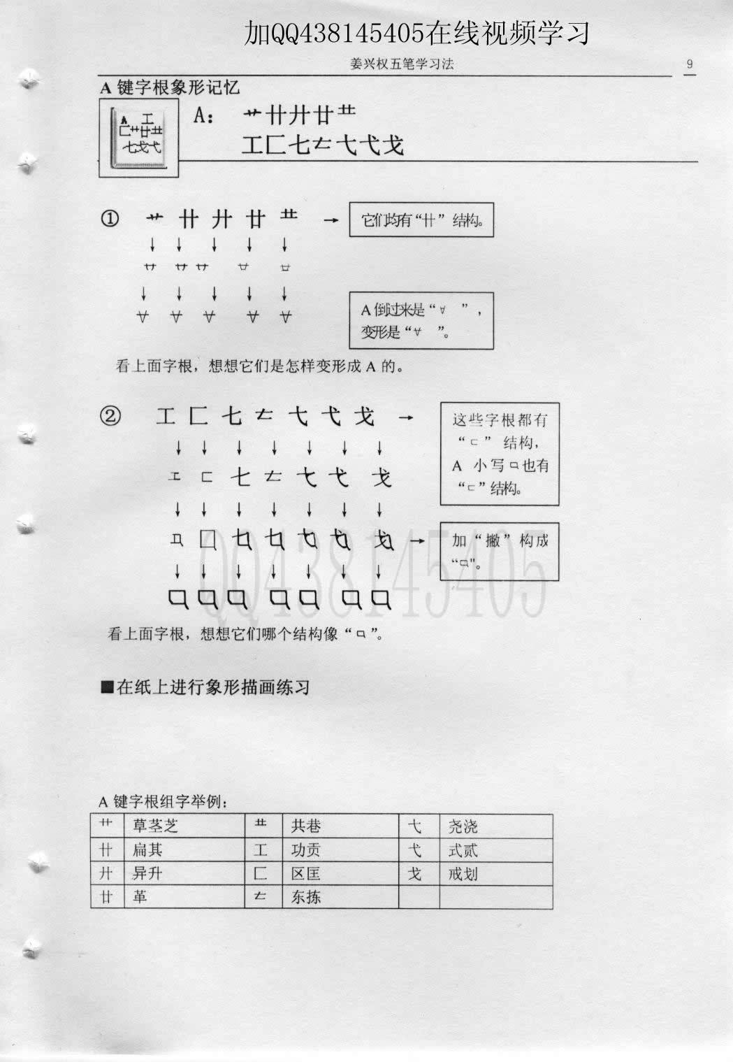A键字根教材页，请替换为你的教材图片